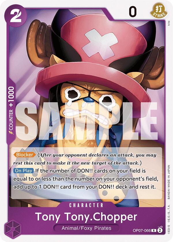 Tony Tony.Chopper OP07-066 card from 500 Years in the Future