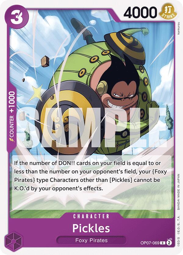 Pickles OP07-069 card from 500 Years in the Future