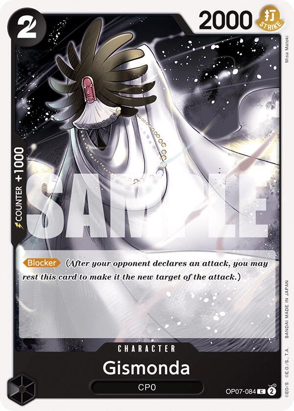 Gismonda OP07-084 card from 500 Years in the Future