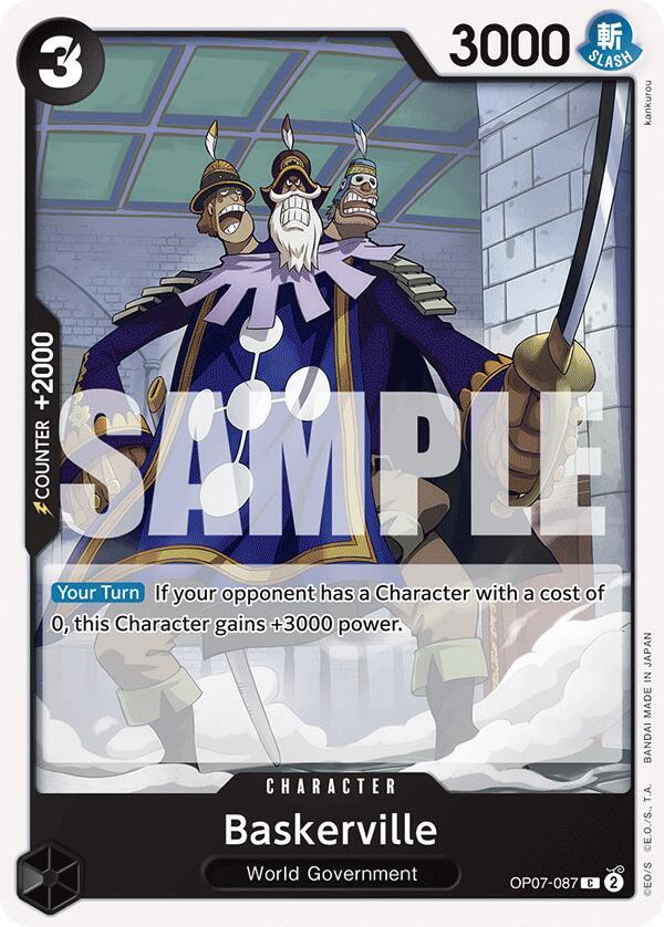 Baskerville OP07-087 card from 500 Years in the Future