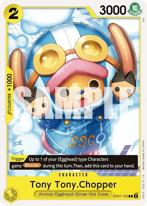 Tony Tony.Chopper OP07-103 card from 500 Years in the Future