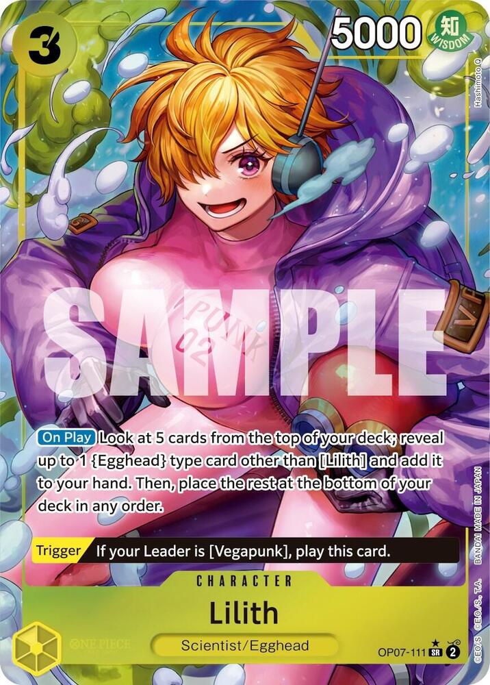 Lilith (Parallel) OP07-111 card from 500 Years in the Future