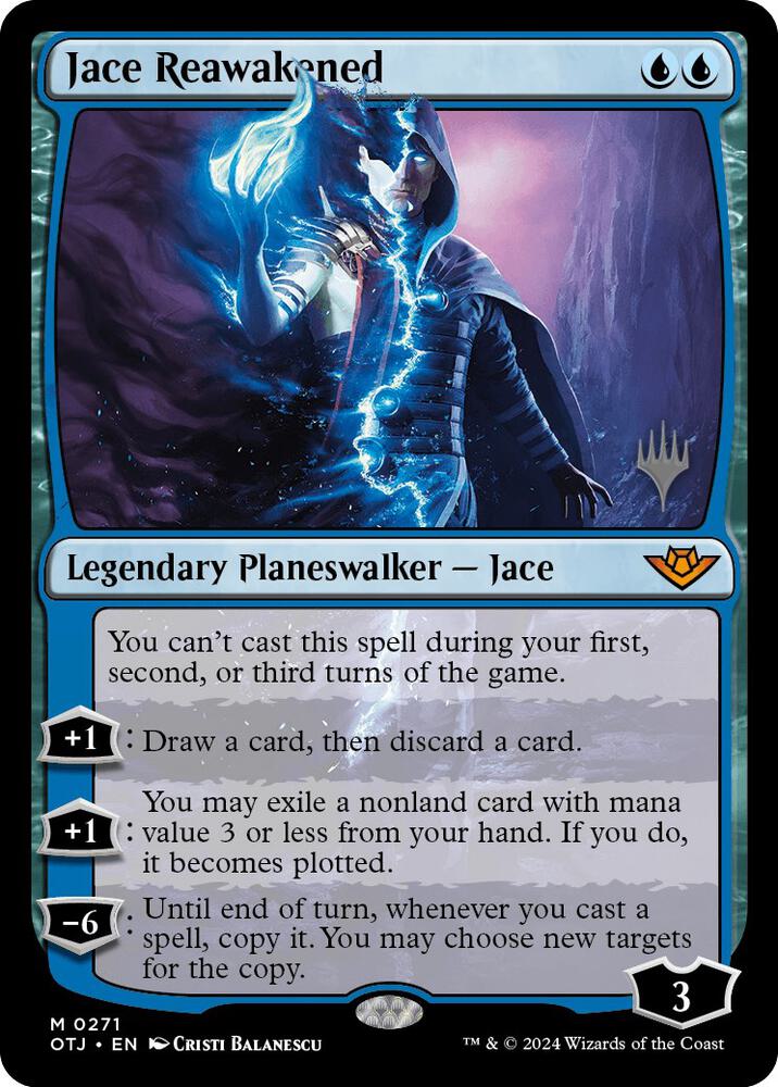 Jace Reawakened 271 card from Promo Pack: Outlaws of Thunder Junction