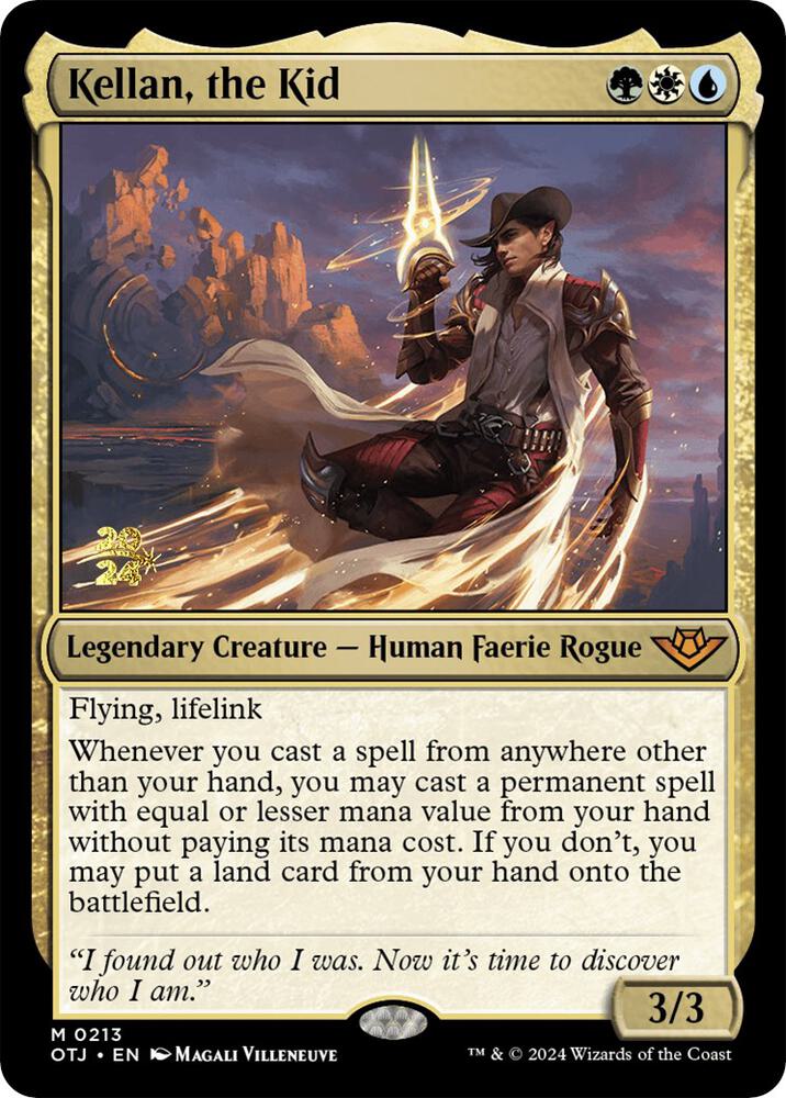 Kellan, the Kid 213 card from Prerelease Cards