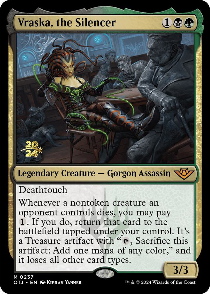 Vraska, the Silencer 237 card from Prerelease Cards