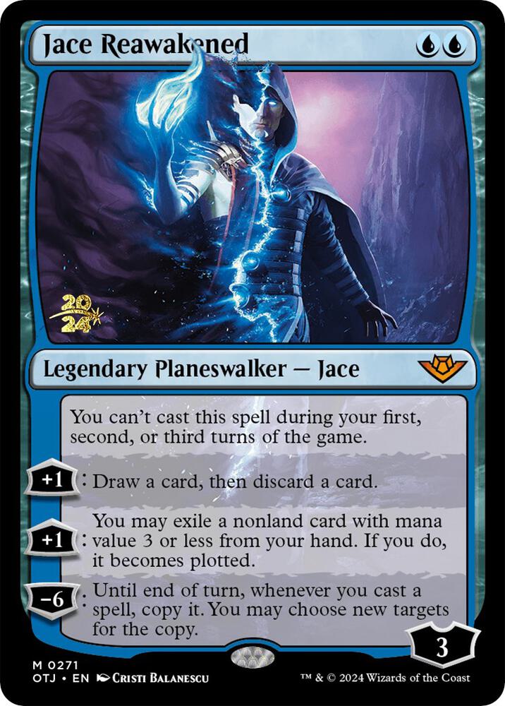 Jace Reawakened 271 card from Prerelease Cards