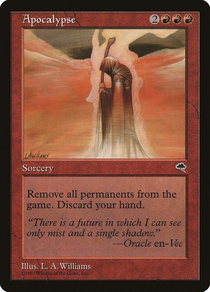 Apocalypse 162 card from Tempest