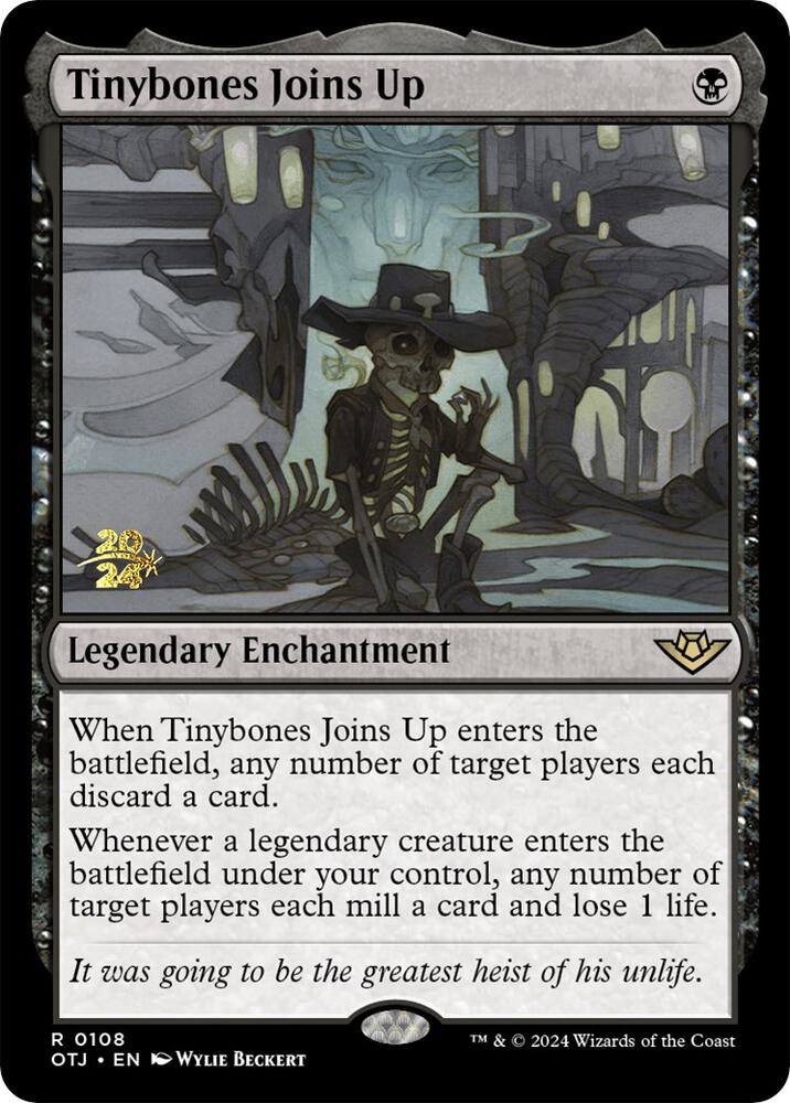 Tinybones Joins Up 108 card from Prerelease Cards