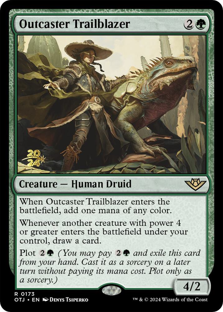 Outcaster Trailblazer 173 card from Prerelease Cards