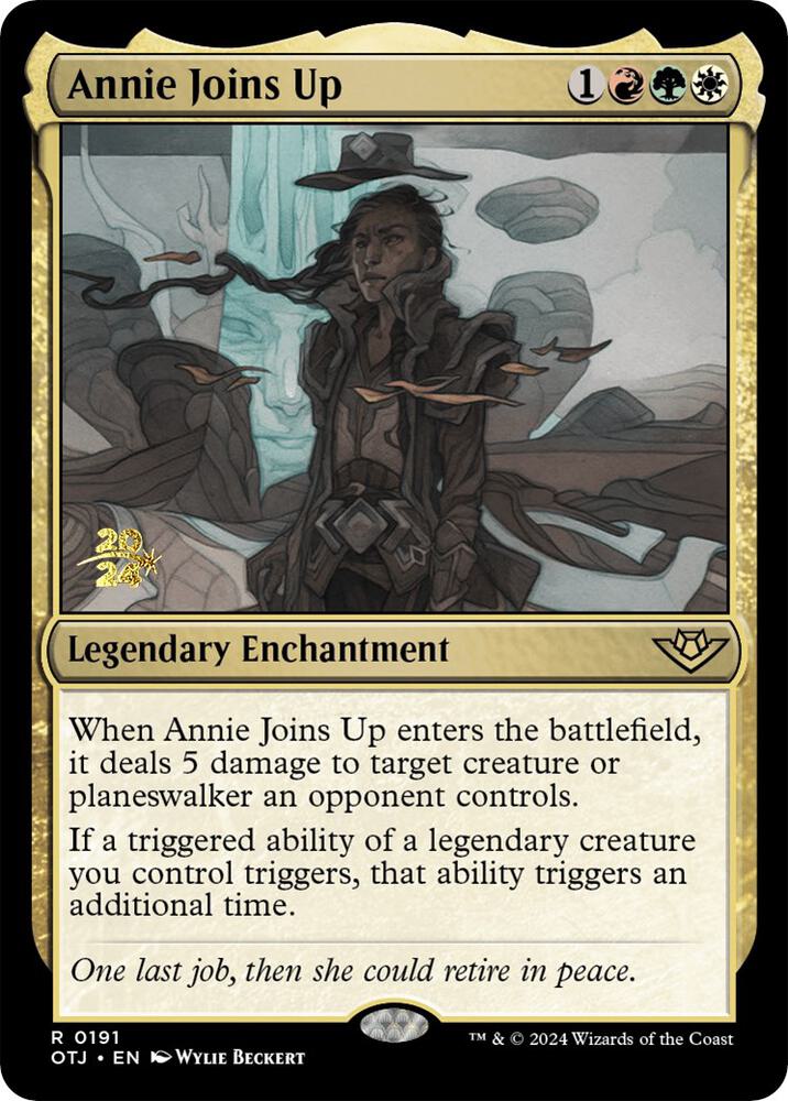 Annie Joins Up 191 card from Prerelease Cards