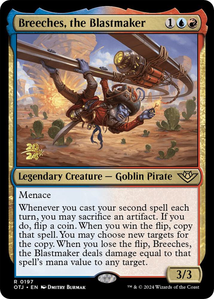 Breeches, the Blastmaker 197 card from Prerelease Cards