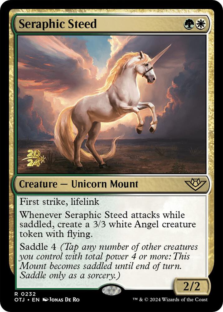 Seraphic Steed 232 card from Prerelease Cards