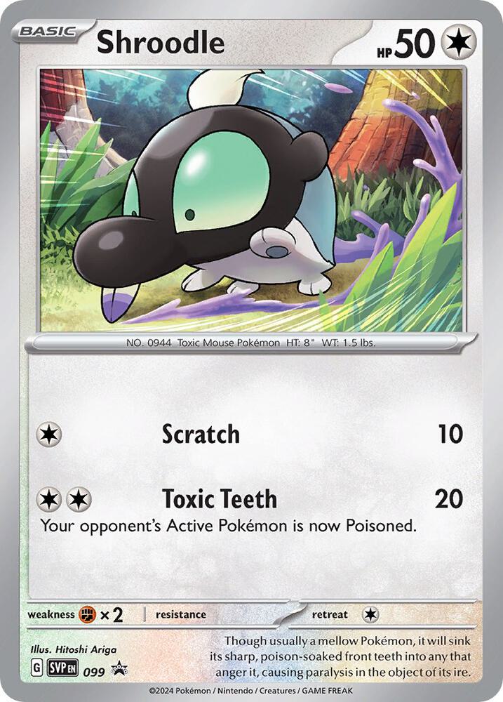 Shroodle 099 card from SV: Scarlet & Violet Promo Cards