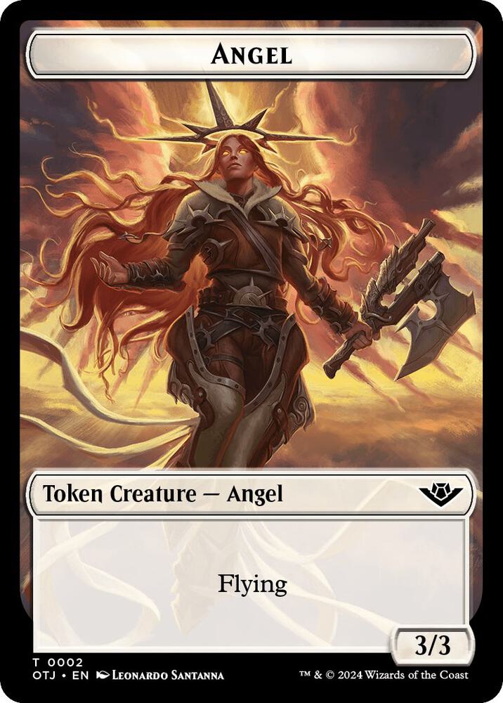 Angel Token 2 card from Outlaws of Thunder Junction