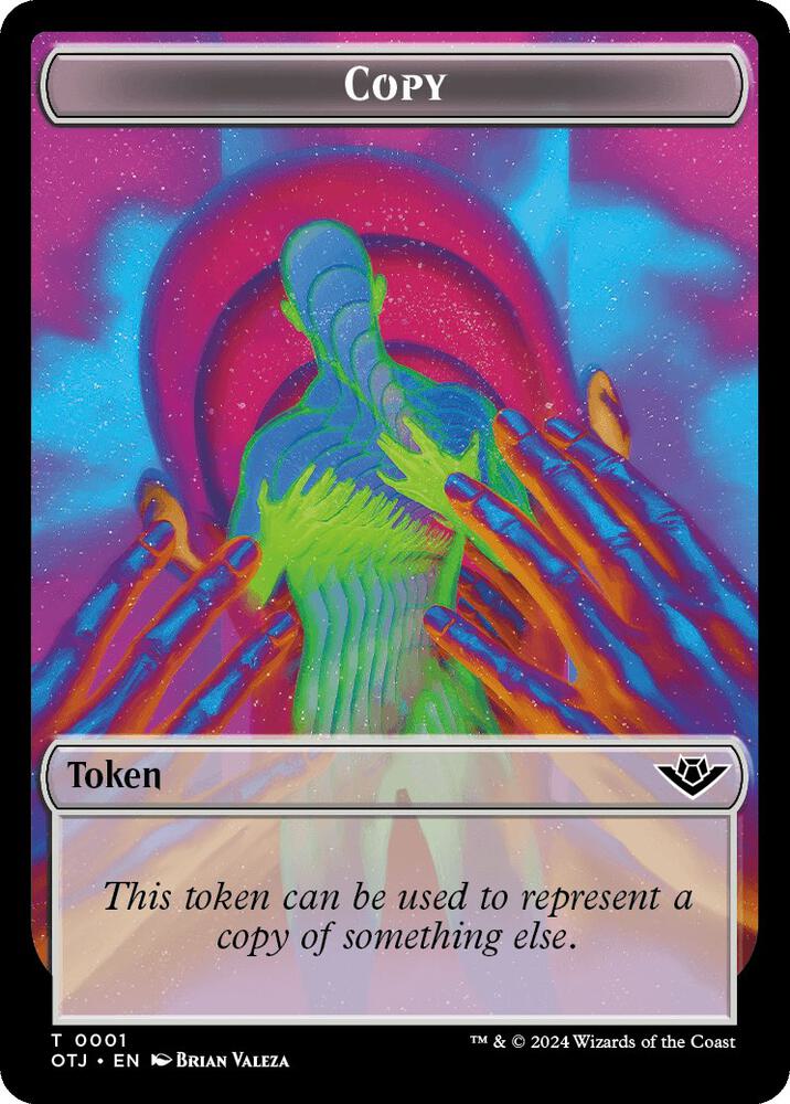 Copy Token 1 card from Outlaws of Thunder Junction