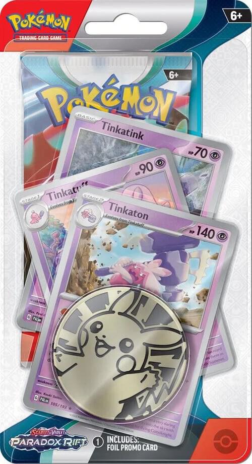 Paradox Rift Premium Checklane Blister [Tinkaton] card from SV04: Paradox Rift