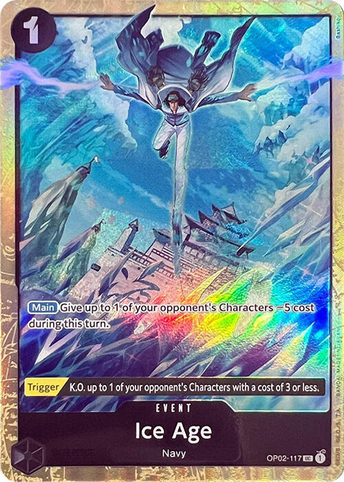 Ice Age (Premium Card Collection -Best Selection Vol. 1-) OP02-117 card from One Piece Promotion Cards