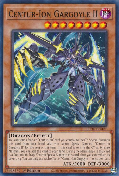 Centur-Ion Gargoyle II LEDE-EN021 card from Legacy of Destruction