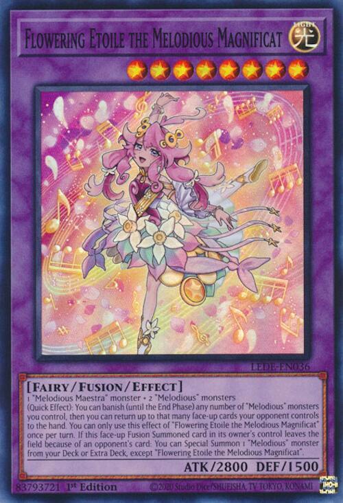 Flowering Etoile the Melodious Magnificat LEDE-EN036 card from Legacy of Destruction