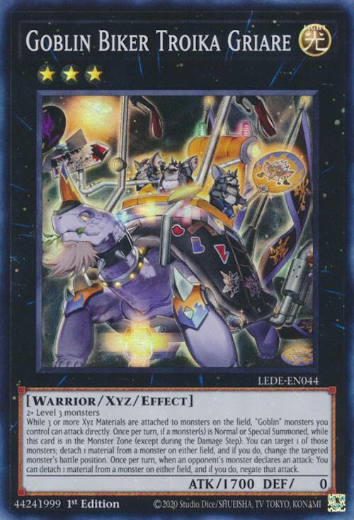 Goblin Biker Troika Griare LEDE-EN044 card from Legacy of Destruction