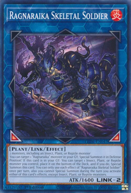 Ragnaraika Skeletal Soldier LEDE-EN047 card from Legacy of Destruction