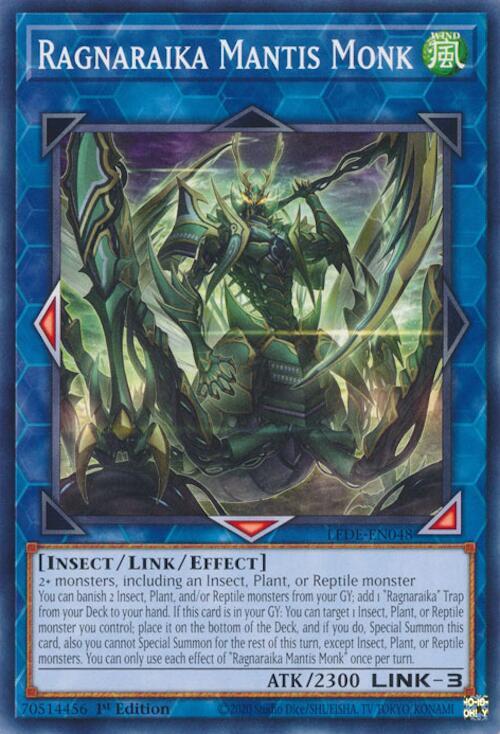 Ragnaraika Mantis Monk LEDE-EN048 card from Legacy of Destruction
