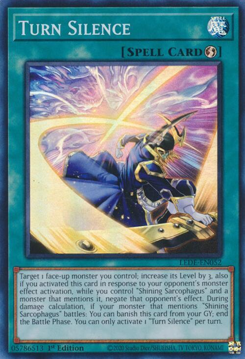 Turn Silence LEDE-EN052 card from Legacy of Destruction