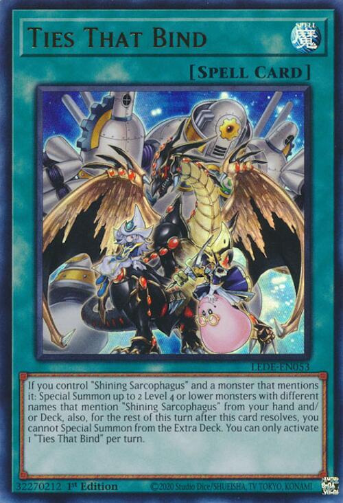 Ties That Bind LEDE-EN053 card from Legacy of Destruction