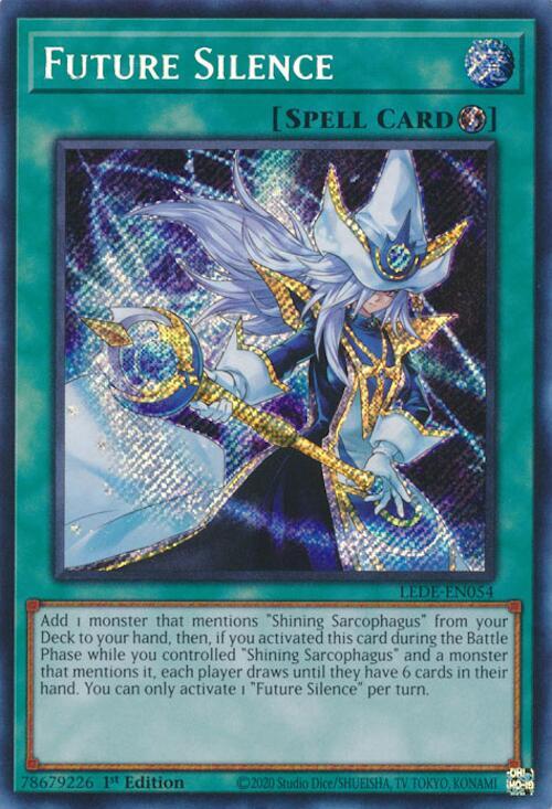 Future Silence LEDE-EN054 card from Legacy of Destruction