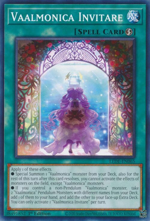 Vaalmonica Invitare LEDE-EN065 card from Legacy of Destruction