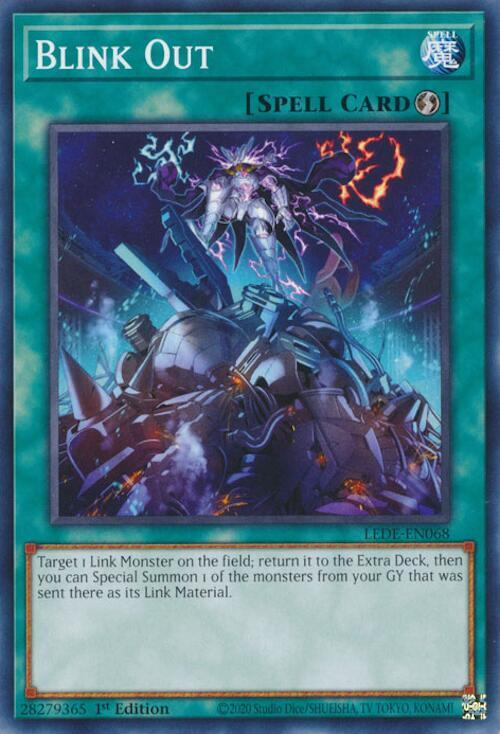 Blink Out LEDE-EN068 card from Legacy of Destruction