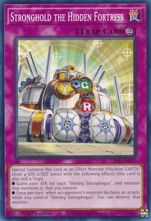 Stronghold the Hidden Fortress LEDE-EN071 card from Legacy of Destruction