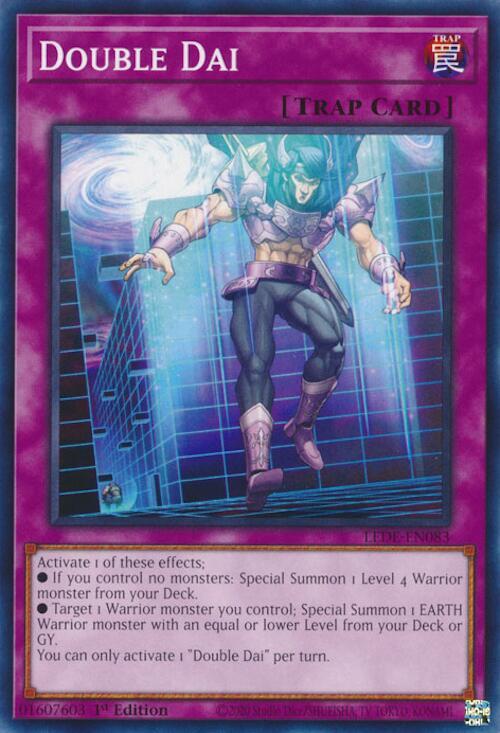 Double Dai LEDE-EN083 card from Legacy of Destruction
