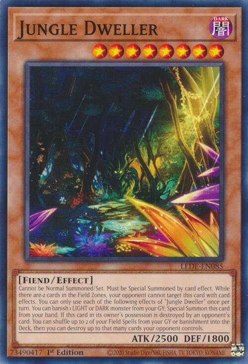 Jungle Dweller LEDE-EN085 card from Legacy of Destruction