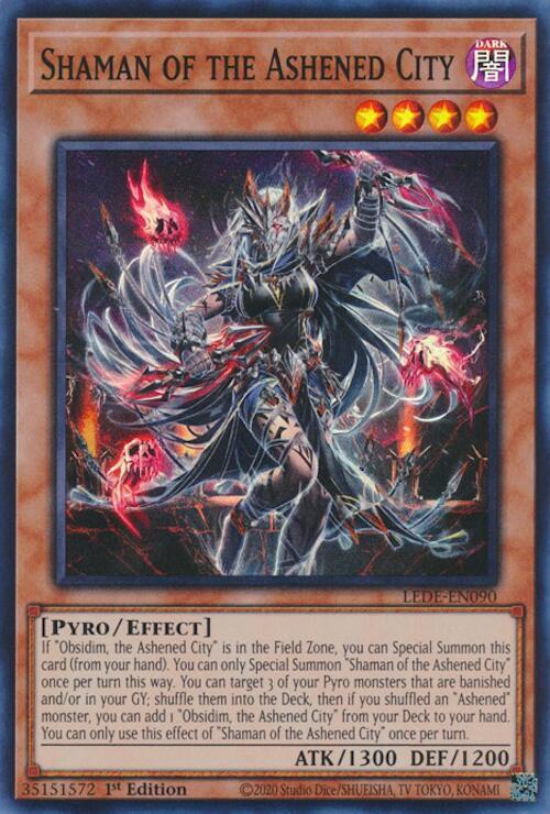 Shaman of the Ashened City LEDE-EN090 card from Legacy of Destruction
