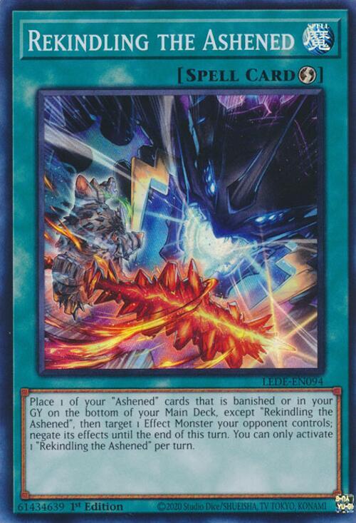 Rekindling the Ashened LEDE-EN094 card from Legacy of Destruction