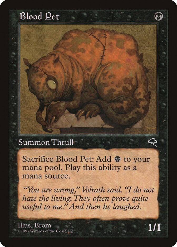 Blood Pet 109 card from Tempest
