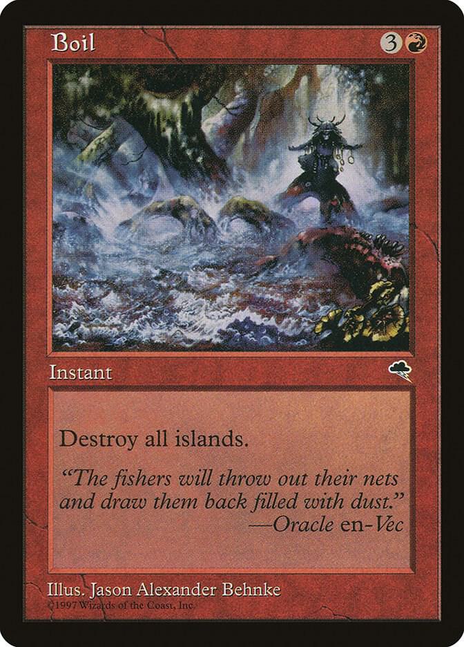 Boil 165 card from Tempest