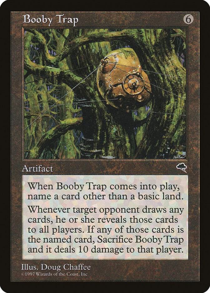 Booby Trap 277 card from Tempest