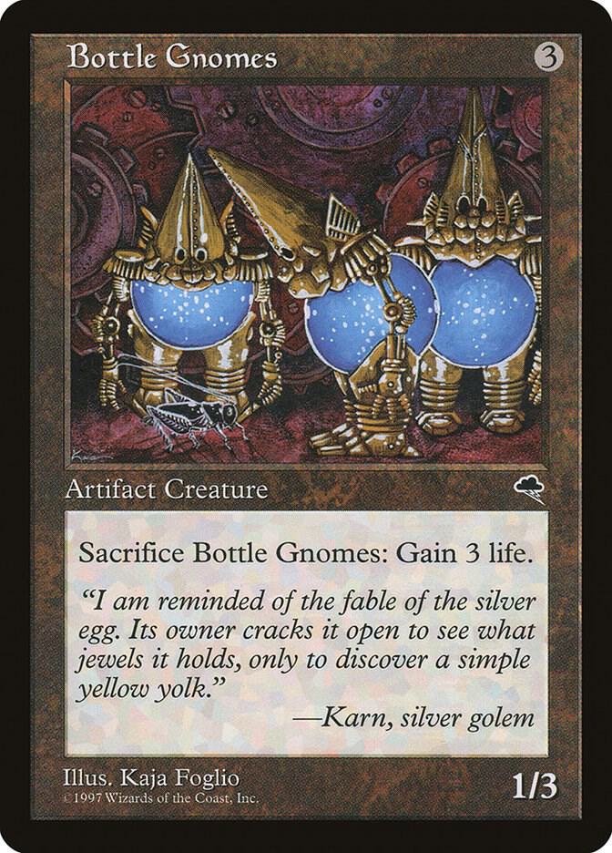 Bottle Gnomes 278 card from Tempest