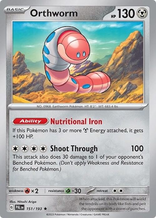 Orthworm 151/193 card from Deck Exclusives