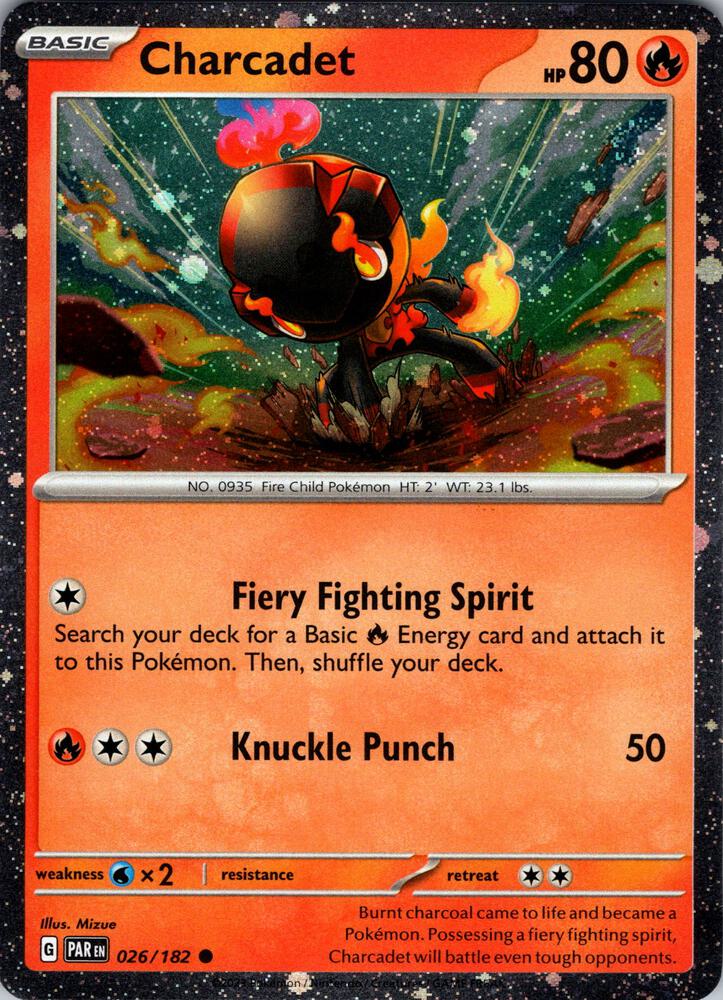 Charcadet (Cosmos Foil) 026/182 card from Miscellaneous Cards & Products