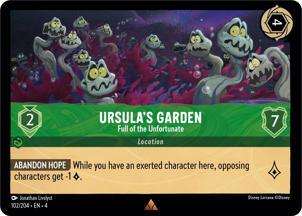 Ursula's Garden - Full of the Unfortunate 102/204 card from Ursula's Return