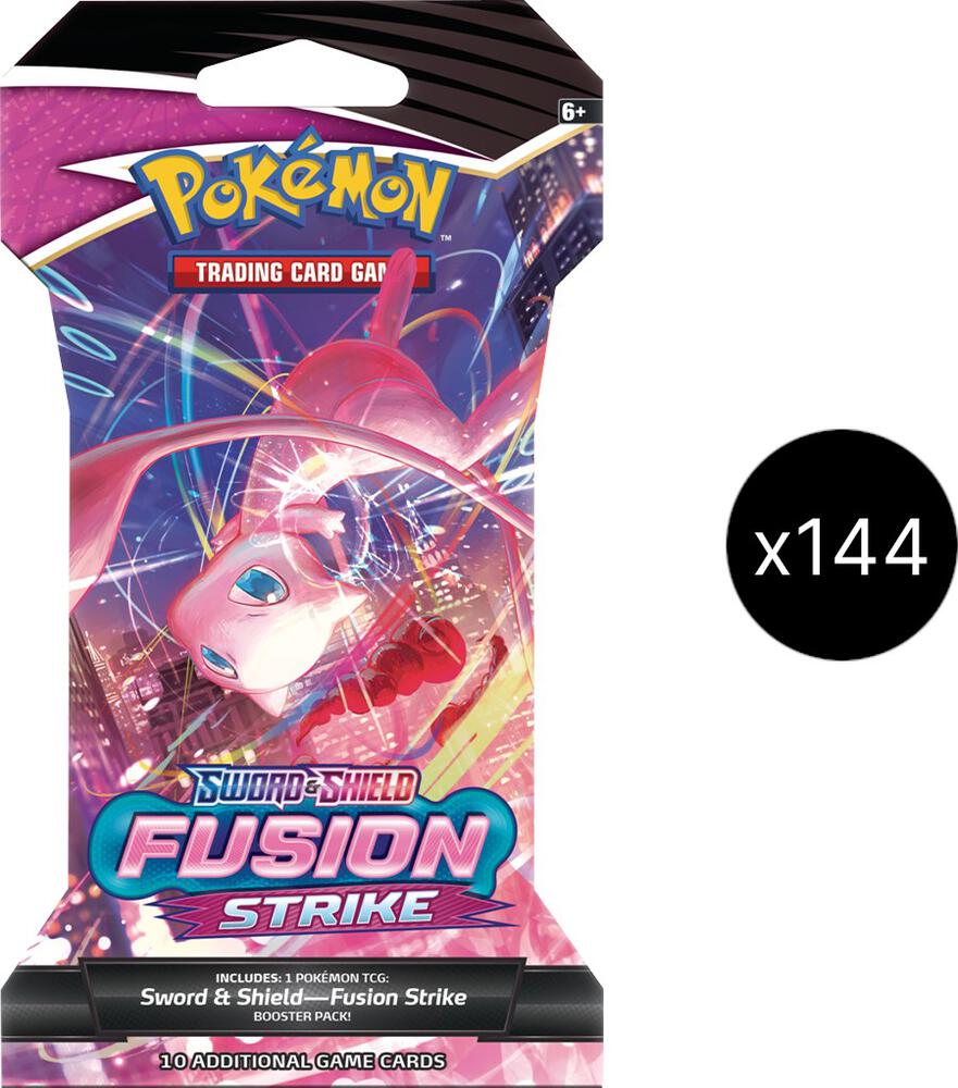 Fusion Strike Sleeved Booster Case card from SWSH08: Fusion Strike