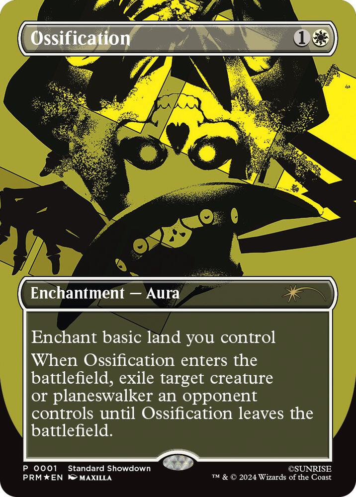 Ossification 1 card from Standard Showdown Promos