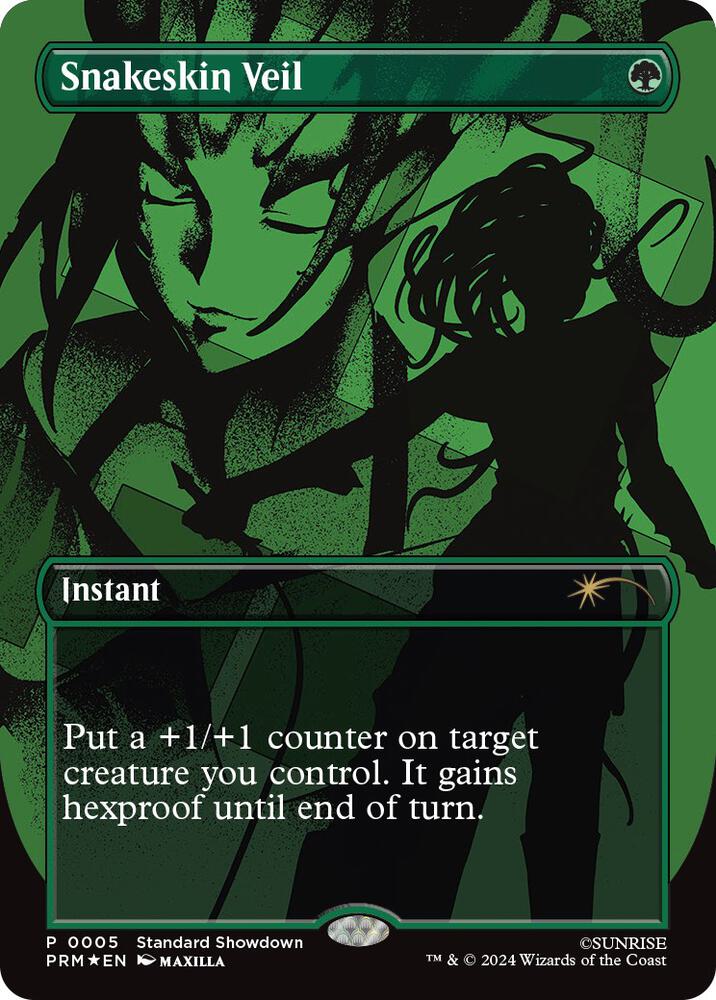 Snakeskin Veil 5 card from Standard Showdown Promos