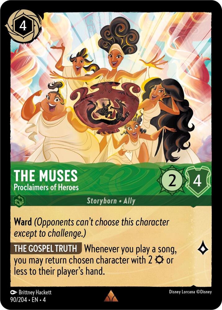 The Muses - Proclaimers of Heroes 90/204 card from Ursula's Return