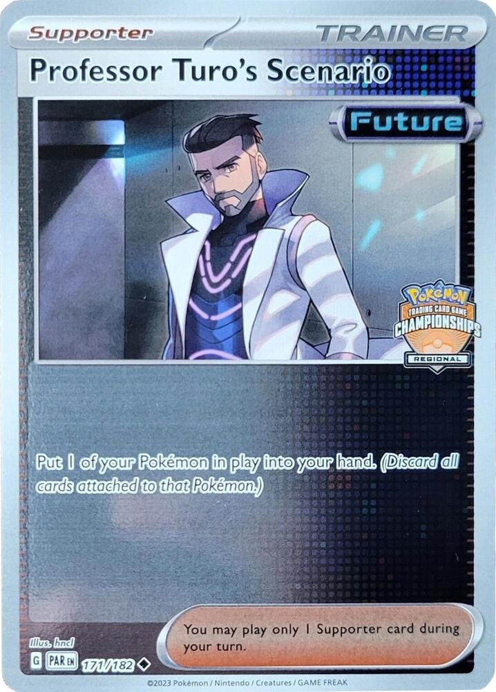 Professor Turo's Scenario (Regional Championship) 171/182 card from League & Championship Cards