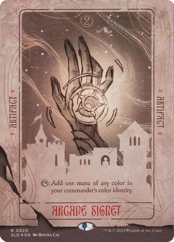 Arcane Signet 820 card from Secret Lair Drop Series