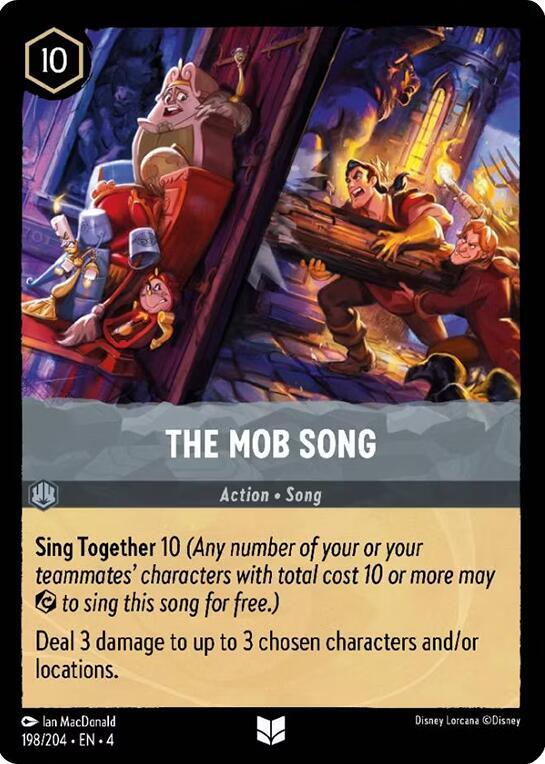 The Mob Song 198/204 card from Ursula's Return